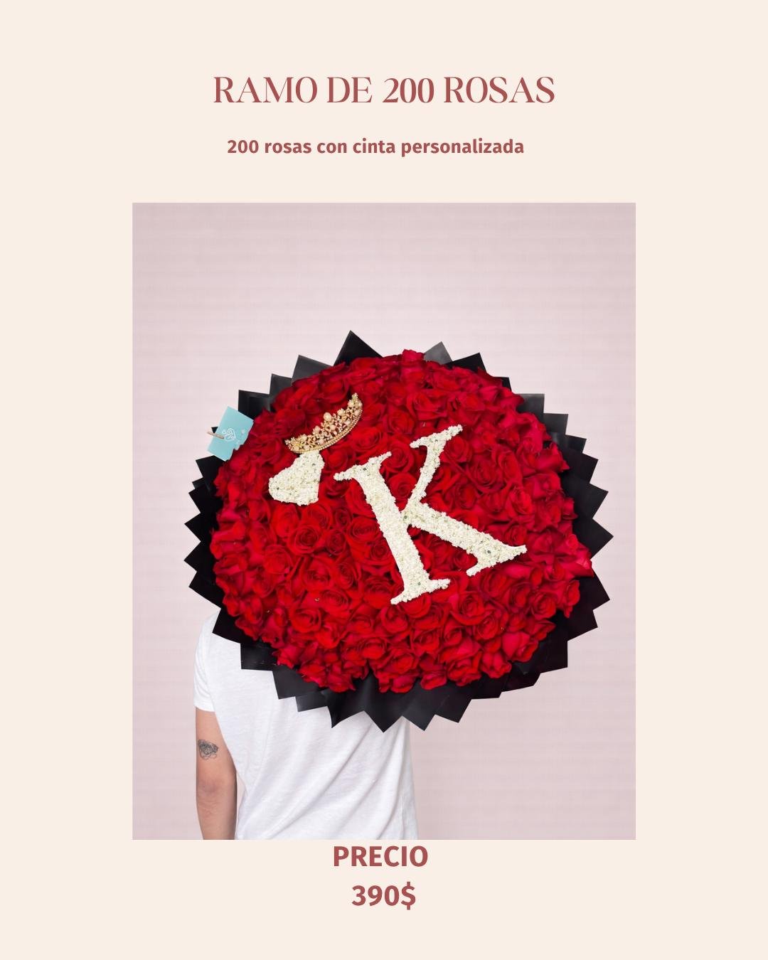 Ramo de 200 Rosas